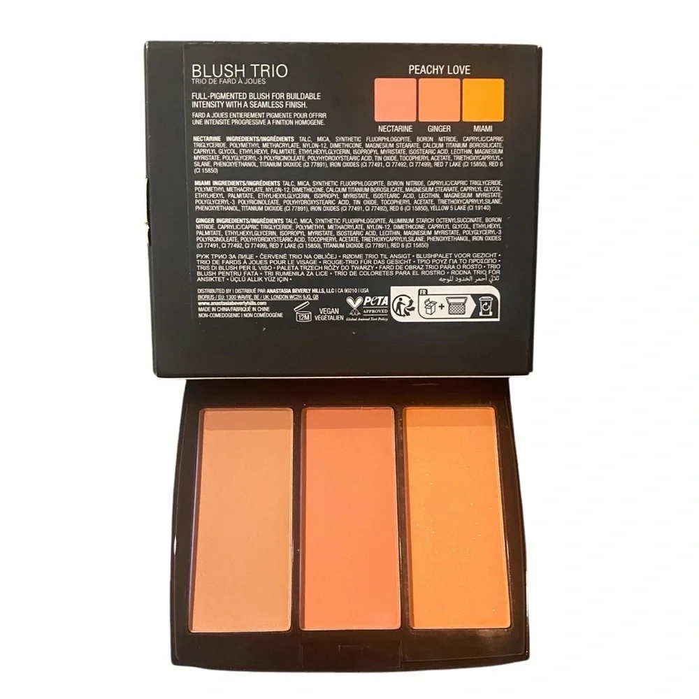 Anastasia Beverly Hills Blush Trio - Peachy Love 3g/.11 Each